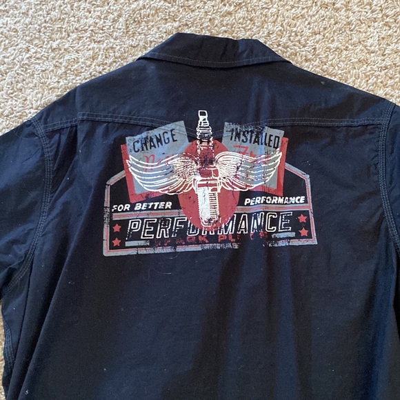 ❤️SALE❤️ARIZONA men’s snap up pocketed shirt. Size Large - Picture 4 of 4